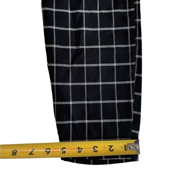 PS/LA Grid Pattern Black & White Pants Size Medium - Picture 11 of 16